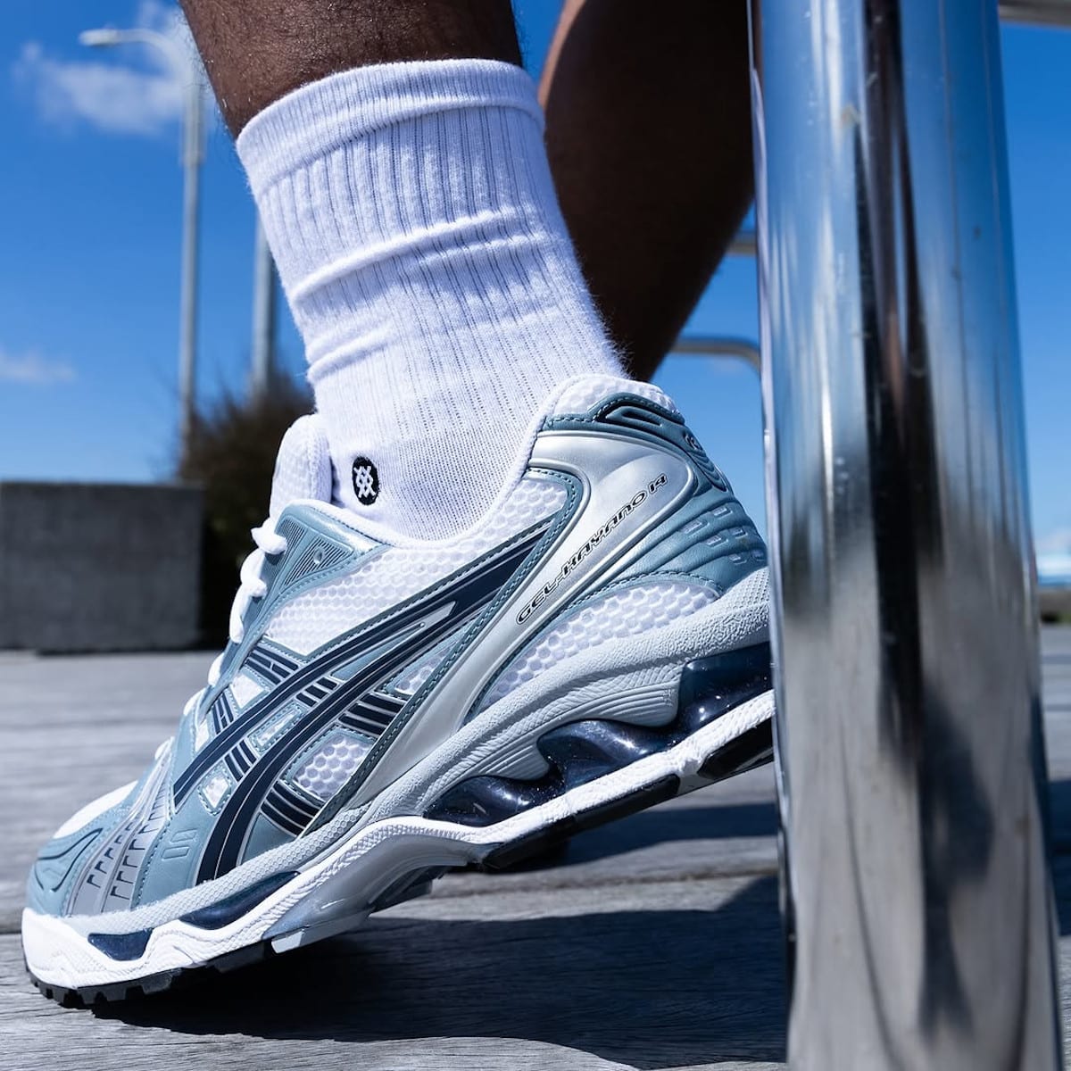 Gel Kayano 14 'White Fjord Grey'